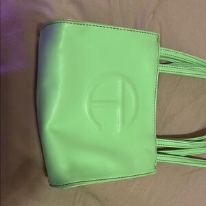 Lime Green Tote Bag